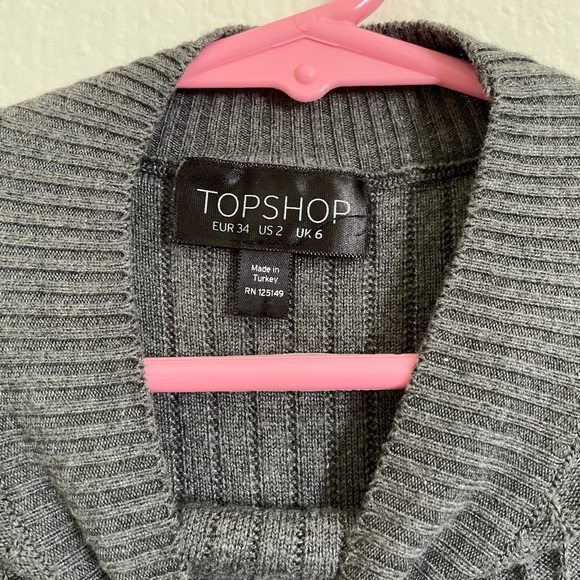 TOPSHOP high neck long sleeve sweater - Picture 2 of 3